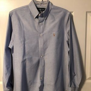 Ralph Lauren Light Blue Long Sleeve Button Down